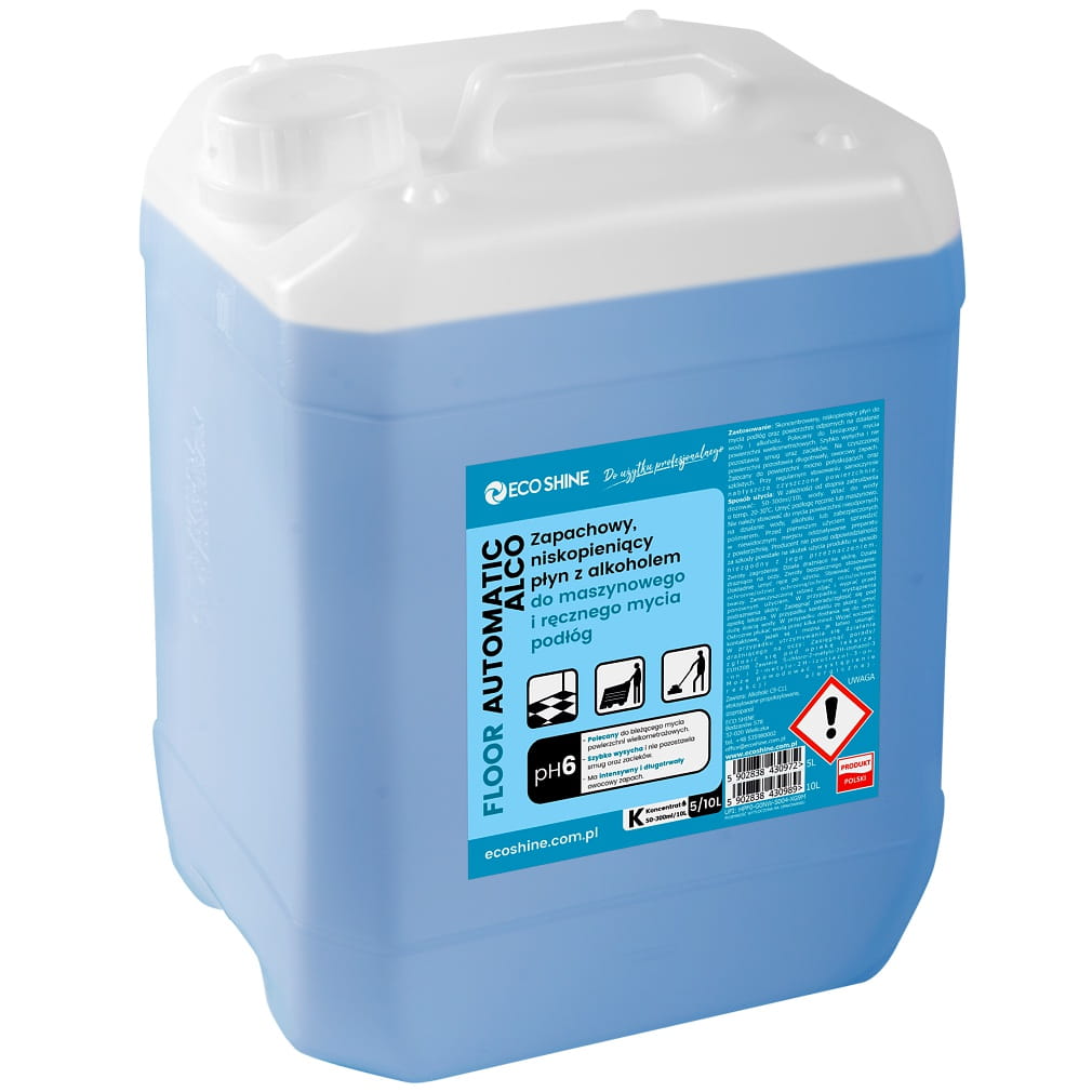 FLOOR AUTOMATIC ALCO 5L - Koncentrat z alkoholem do maszynowego mycia podłóg